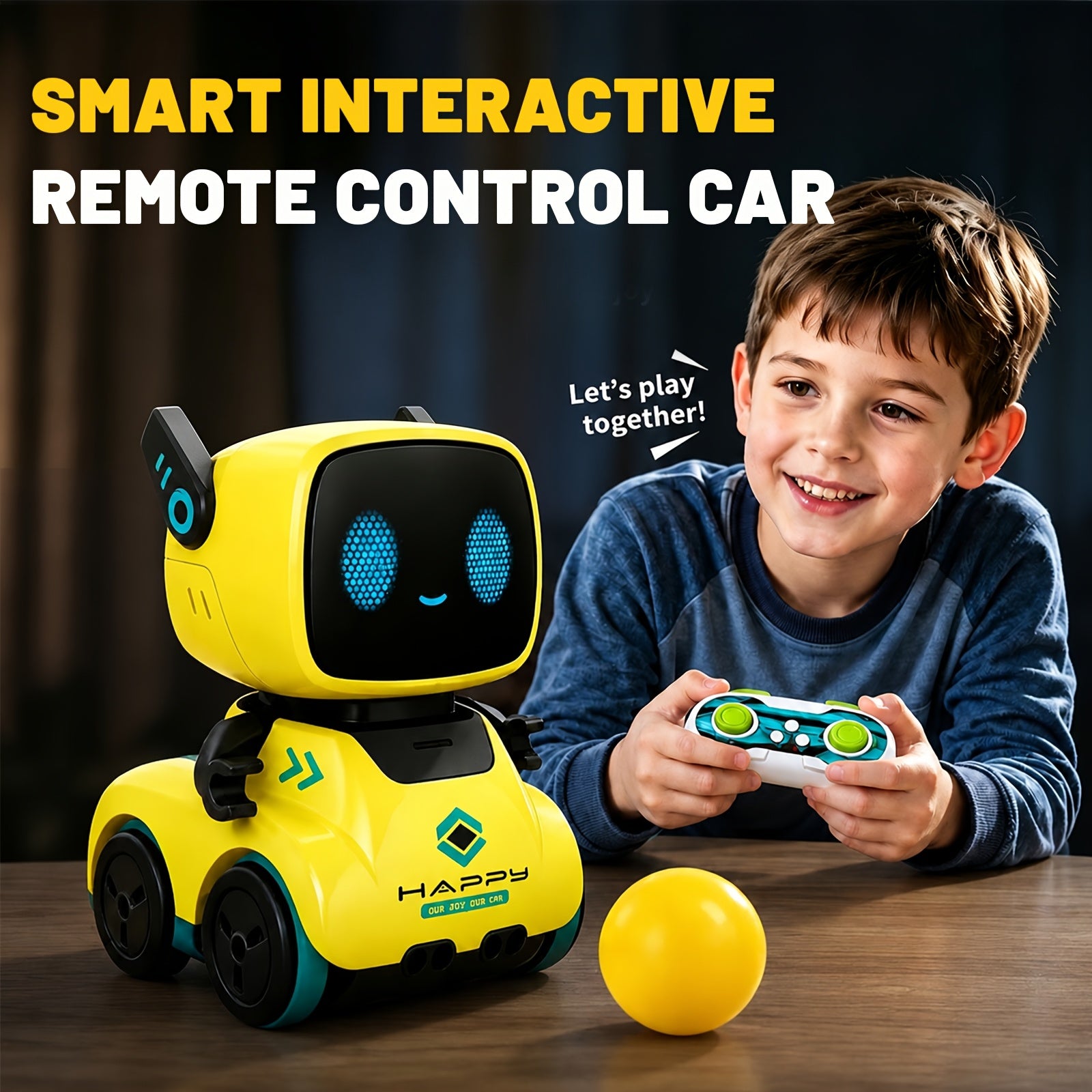 Cute Intelligent RC Smart Robot Toy with Follow Mode - 215