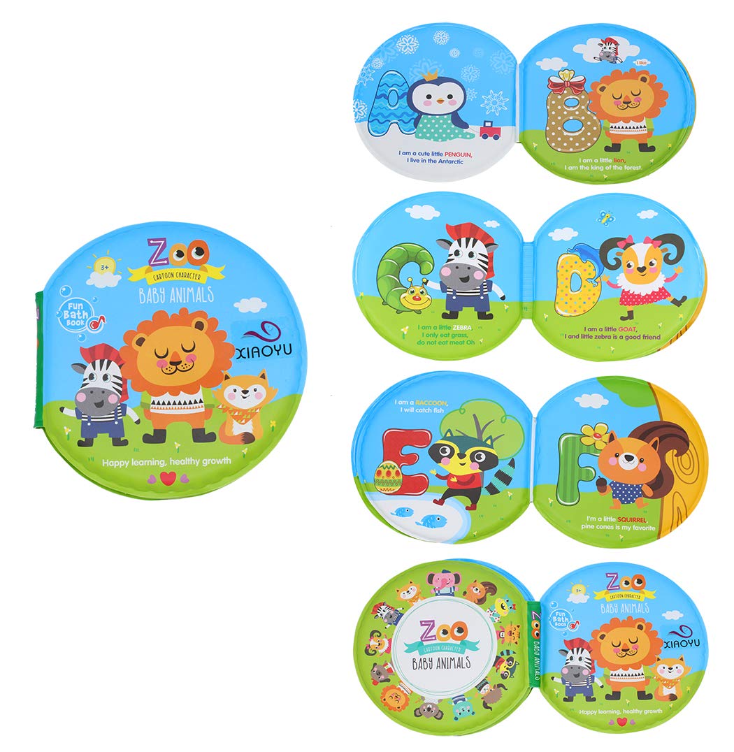 Zoo Animals Bath Book For Infants - Default Title - Odeez | Educational Toys Pakistan
