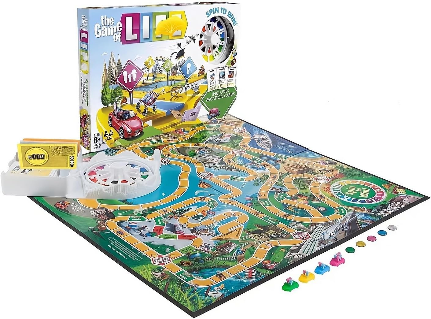 The Game of Life Journey Family Board Game - 21Y