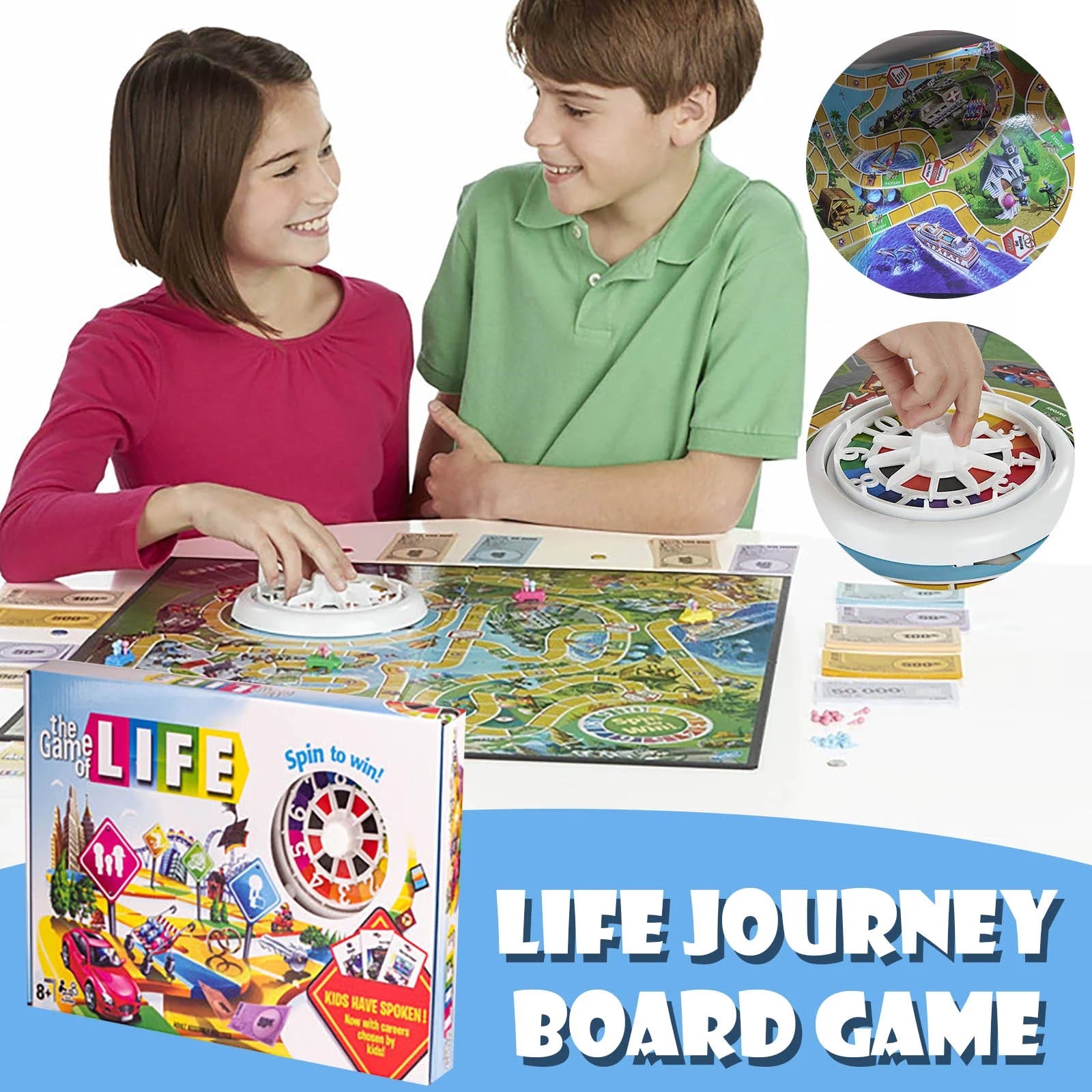 The Game of Life Journey Family Board Game - 21Y