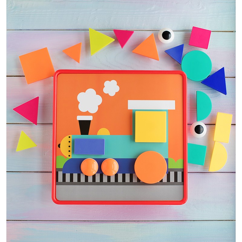 12 in 1 Creative Button Geometry Art - Default Title - Odeez | Educational Toys Pakistan