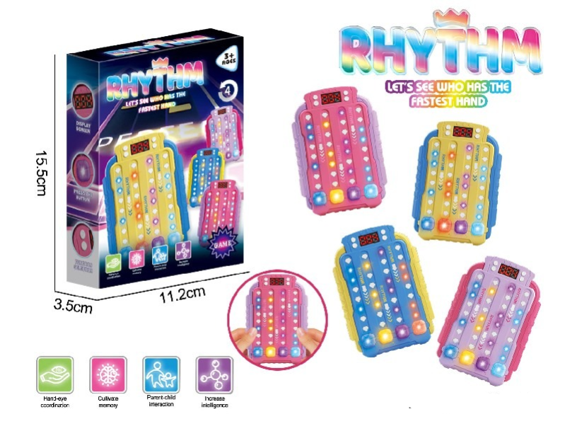 Rhythm Game Machine for Quick Reflexes - 995