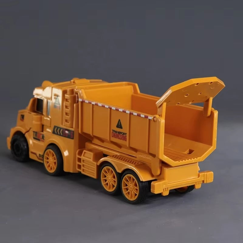 Plastic Deformation Engineering Transport Vehicle - Dumper Truck-Mixer Truck - Odeez | Educational Toys Pakistan