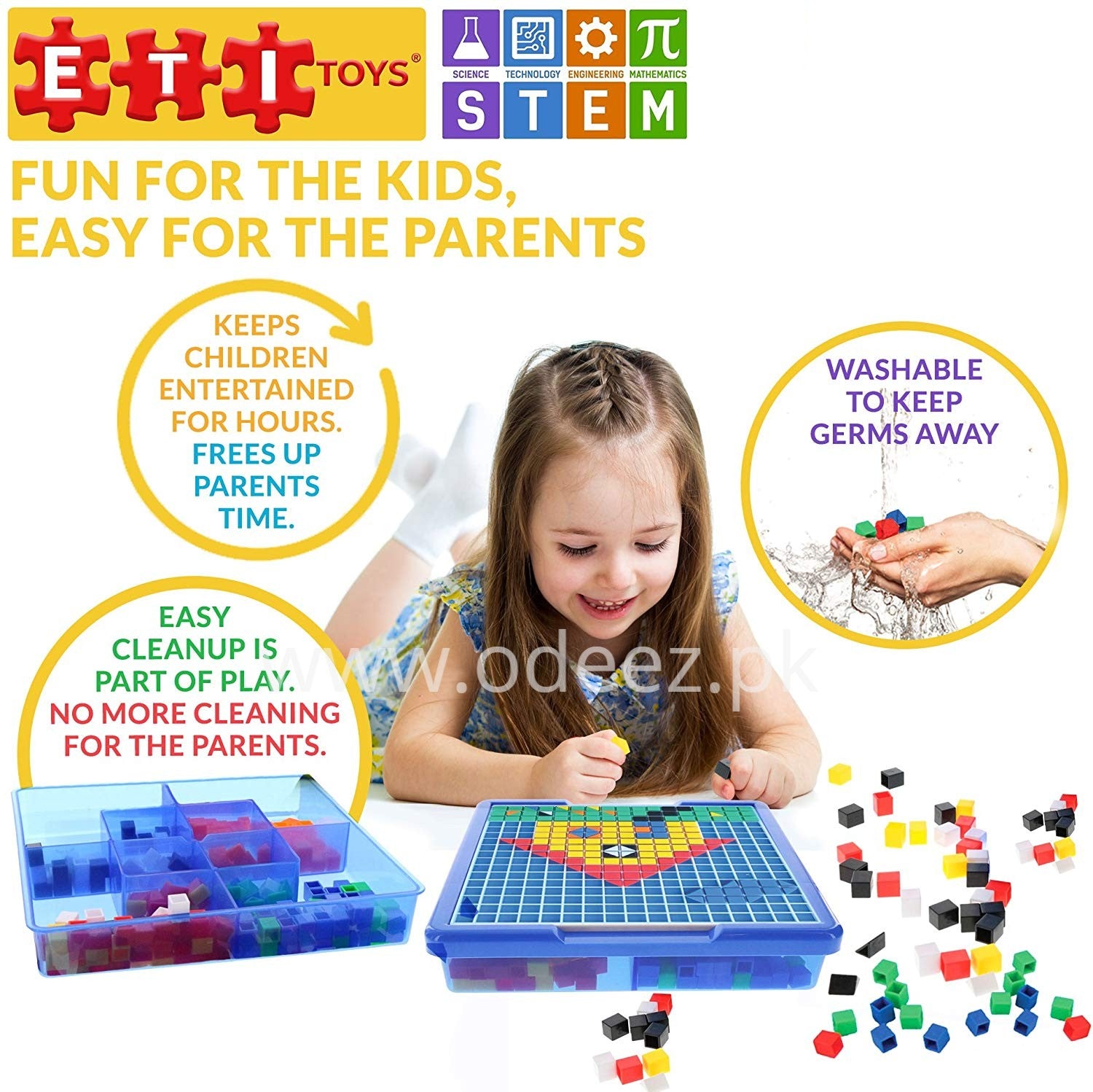 Creative Mosaic Pattern Puzzle - Default Title - Odeez | Educational Toys Pakistan