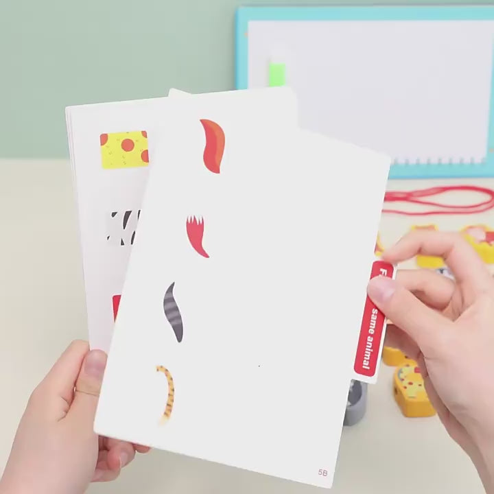 Early Education 3in1 Digital Link Wooden Animal Theme - 059