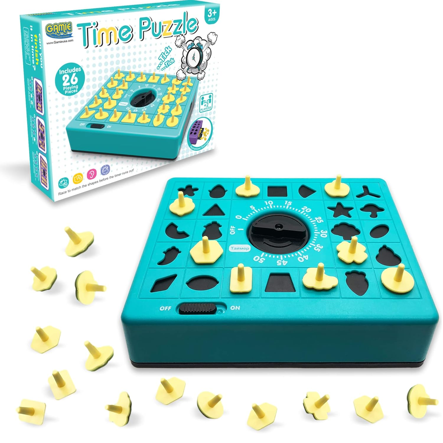 Time Puzzle Mind Challenge Board Game - 666
