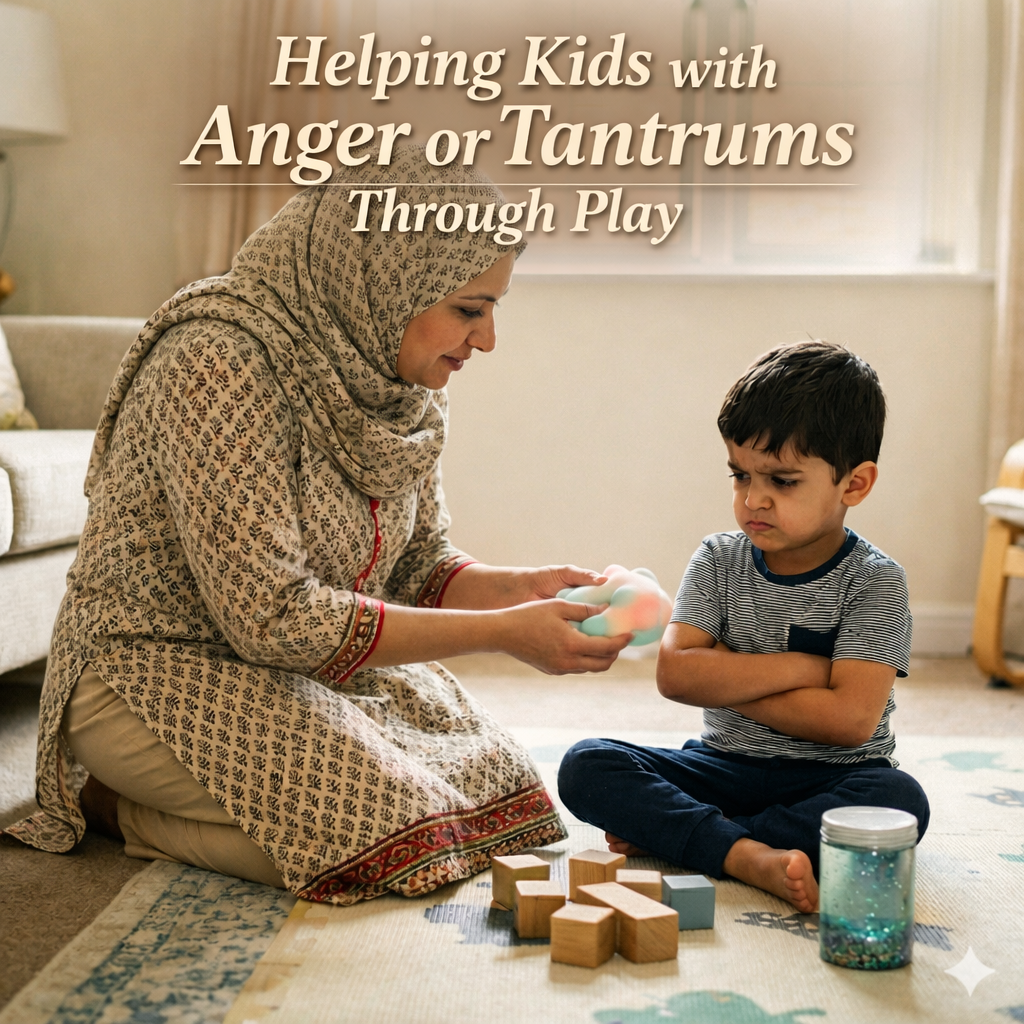 Helping Kids with Anger or Tantrums Through Play