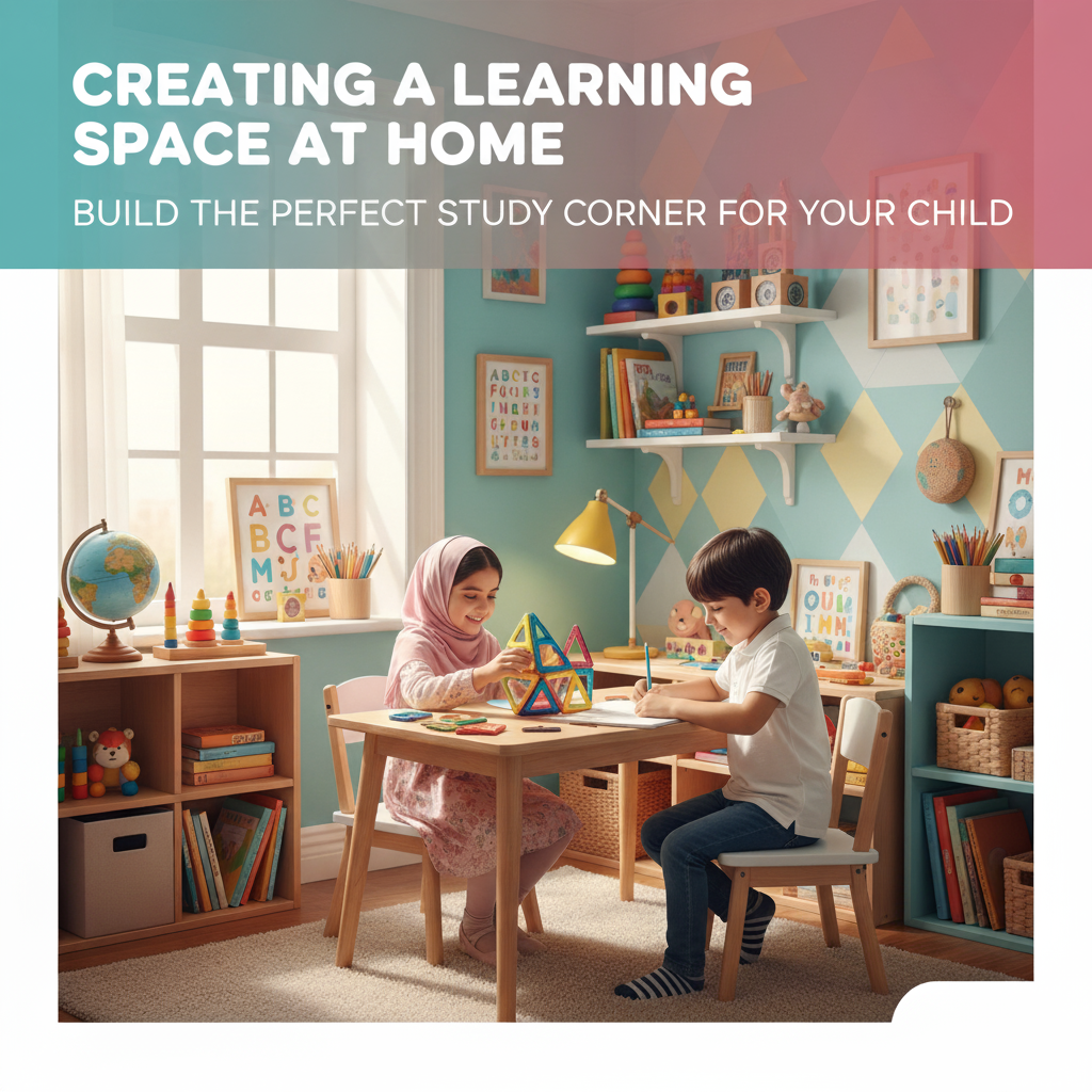 Creating a Learning Space at Home: How to Build the Perfect Study Corner for Your Child