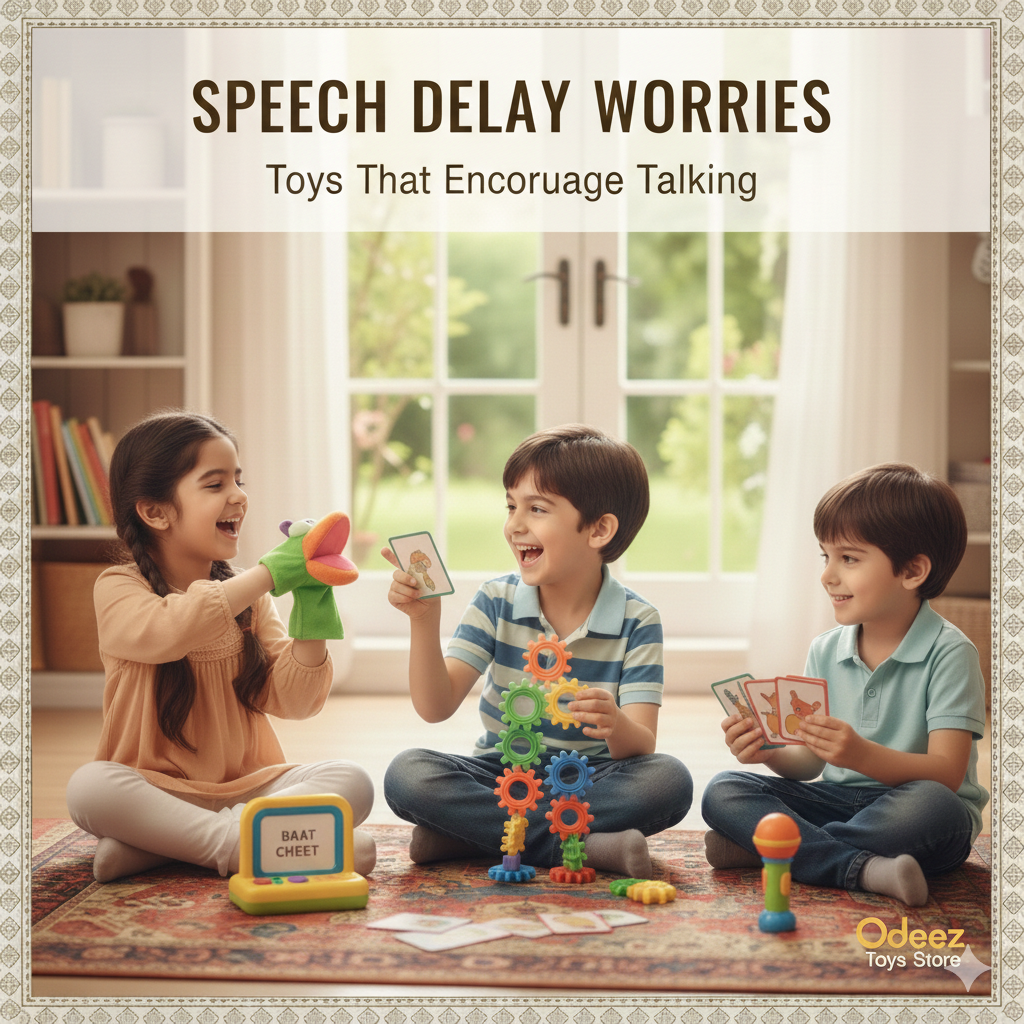 Speech Delay Worries: Toys That Encourage Talking