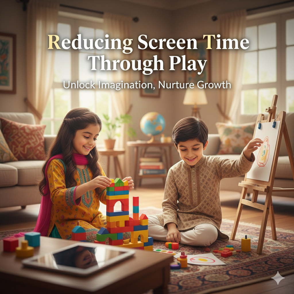 Reducing Screen Time Through Play: Building Healthier Learning Habits at Every Age