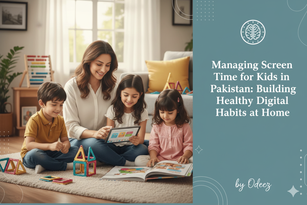 Managing Screen Time for Kids in Pakistan: Building Healthy Digital Habits at Home