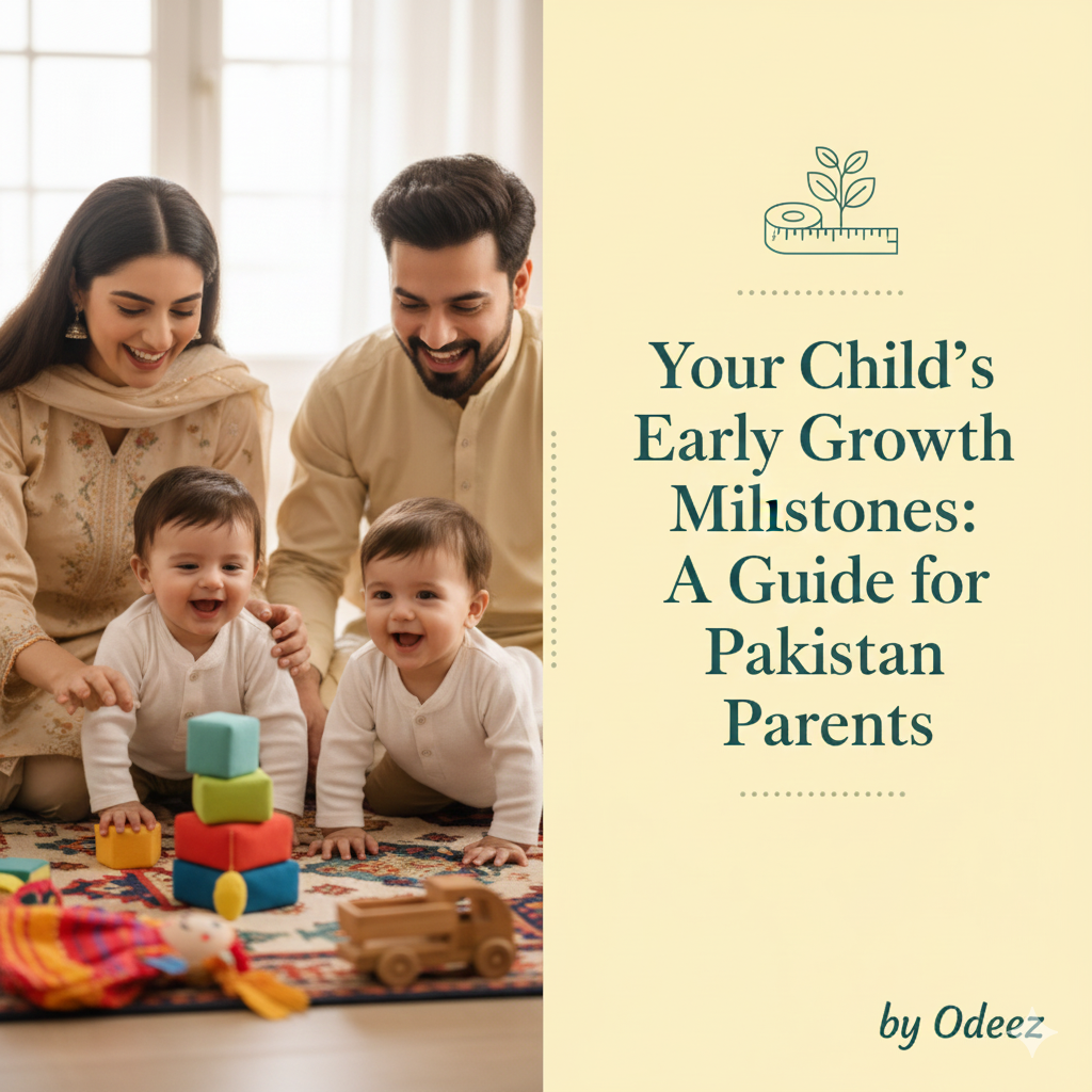 Your Child’s Early Growth Milestones: A Guide for Pakistani Parent