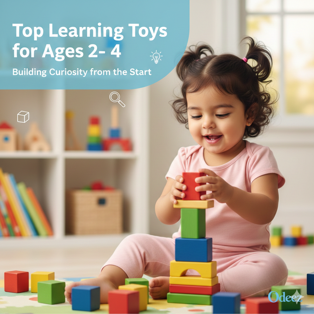 Top Learning Toys for Ages 2–4: Building Curiosity from the Start