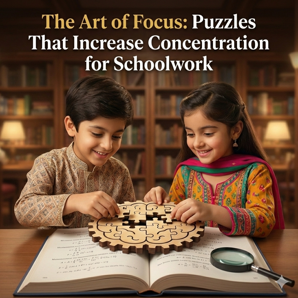 The Art of Focus: Puzzles That Increase Concentration for Schoolwork