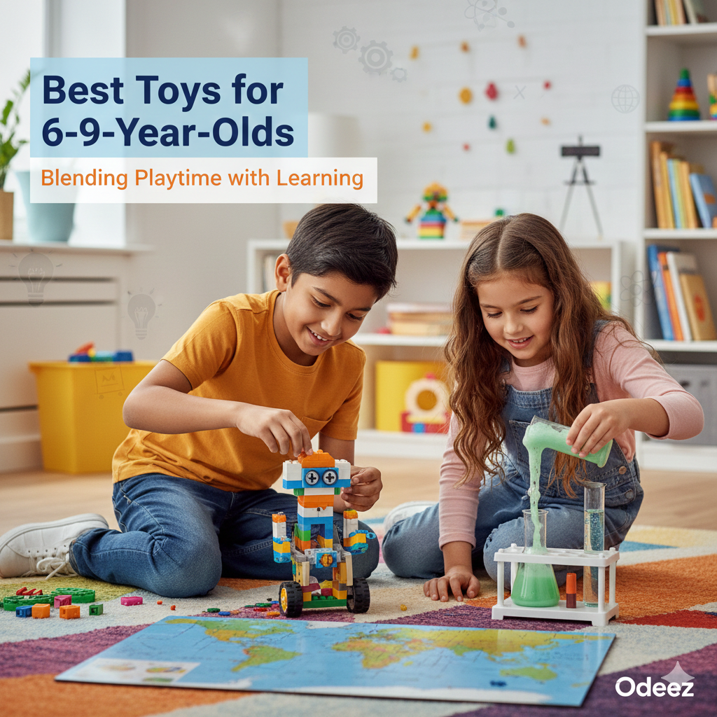 Best Toys for 6–9-Year-Olds: Blending Playtime with Learning