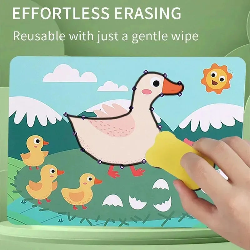 Creative Cards Pen Control Write and Wipe Activity