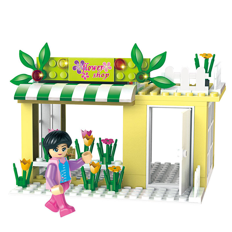 8in1 COGO Girls Fashion Street Building Blocks - 023