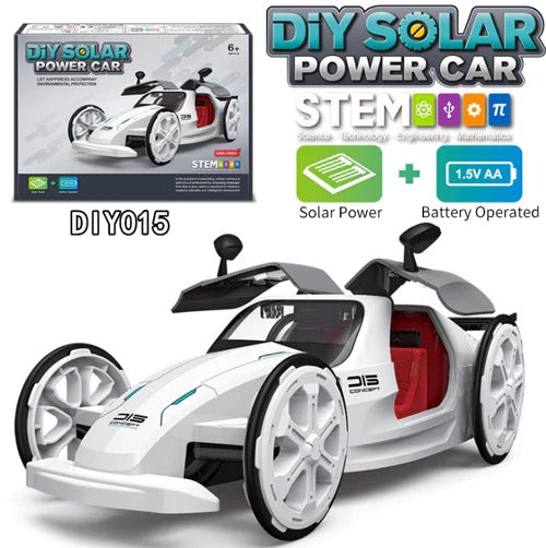 STEM DIY Solar Power Concept Car - 015 - Default Title - Odeez | Educational Toys Pakistan 