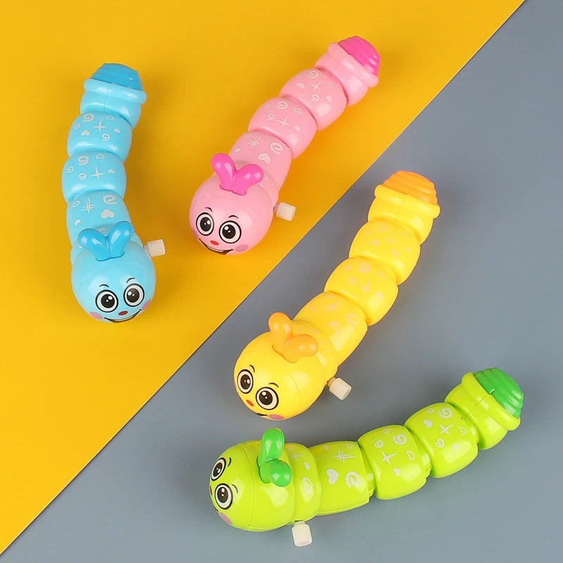Colorful Caterpillar Wind Up Crawling Toy - 685 - Default Title - Odeez | Educational Toys Pakistan 