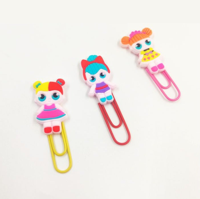 Millennium Doll Fancy Paper Clip Random Designs - 3 Pieces - Default Title - Odeez | Educational Toys Pakistan 