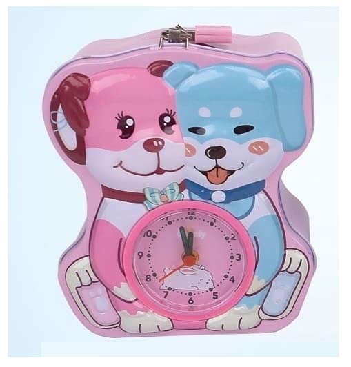 2in1 Metal Money Box and Alarm Clock - 244 - Default Title - Odeez | Educational Toys Pakistan 