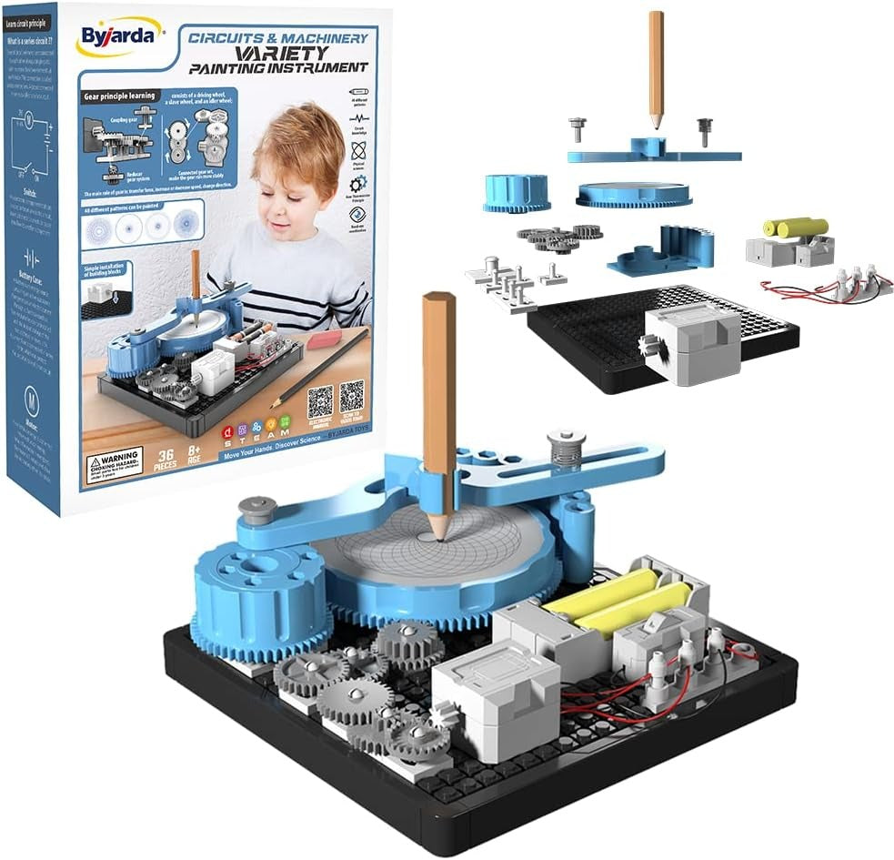 STEAM Electronics Exploration Circuit Machinery-Painting - 101 - Default Title - Odeez | Educational Toys Pakistan 