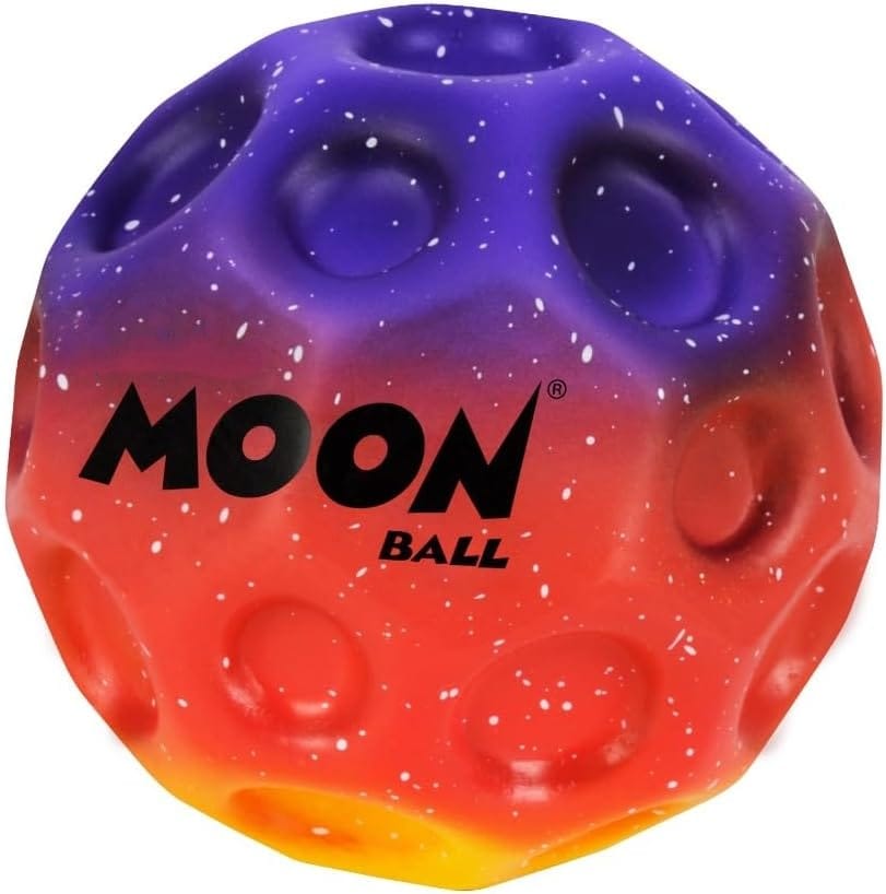 High Bounce Moon Anti Stress Ball Large - 873 - Default Title - Odeez | Educational Toys Pakistan 