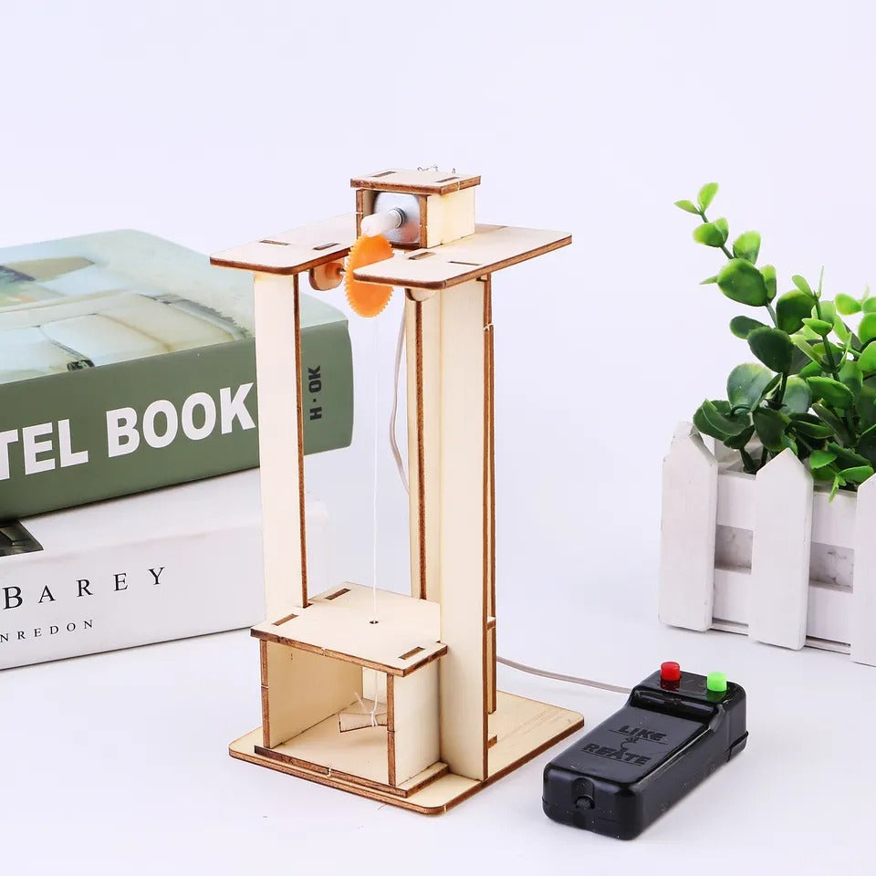 DIY Electric Elevator Science Experiment Kits - 055 - Default Title - Odeez | Educational Toys Pakistan 