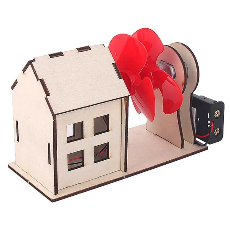 DIY Electric Wind Power Station Science Experiment Kits - 049 - Default Title - Odeez | Educational Toys Pakistan 