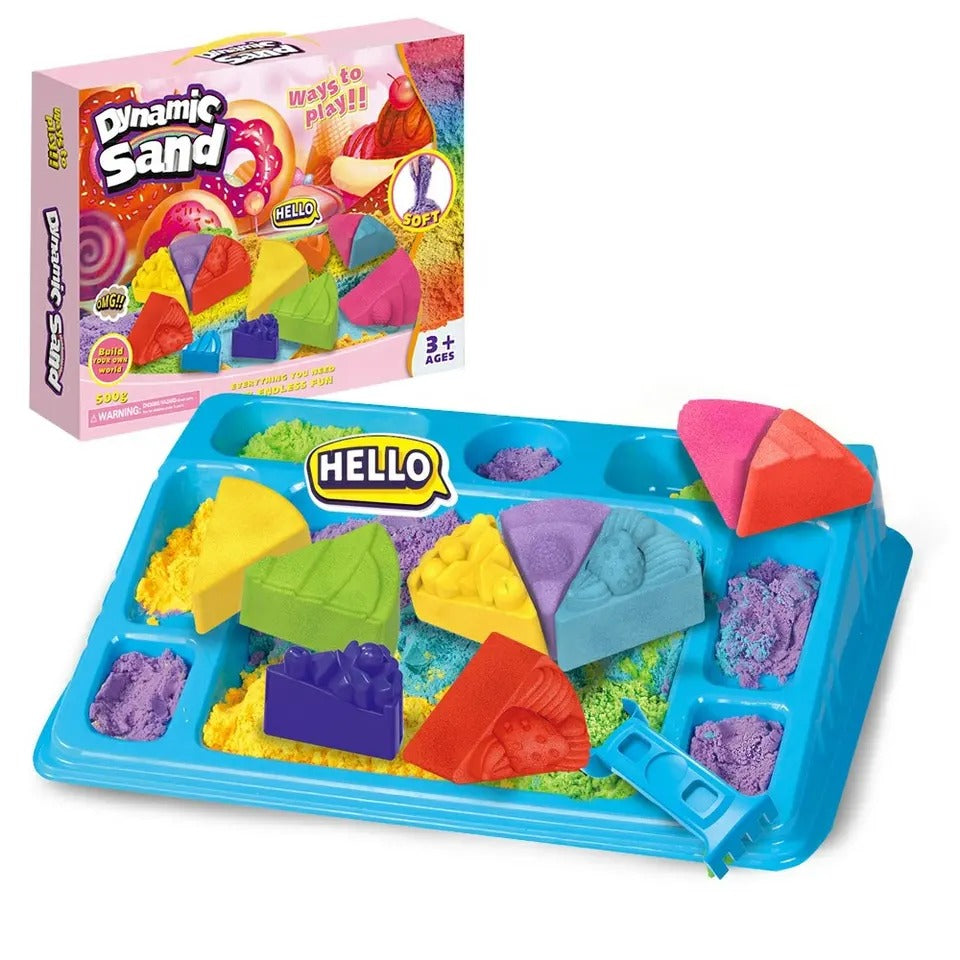 Dynamic Play Sand 500 Gram - 206 - Default Title - Odeez | Educational Toys Pakistan 