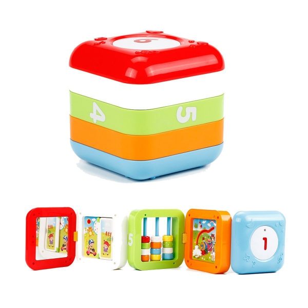 7in1 Amazing Learning Cube for Toddlers - 702 - Default Title - Odeez | Educational Toys Pakistan 