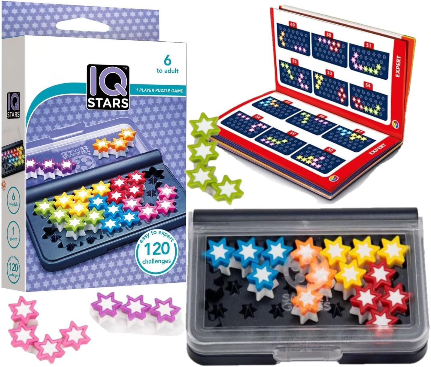 IQ Star Brainteaser 120 challenges - IQ7 - Default Title - Odeez | Educational Toys Pakistan 