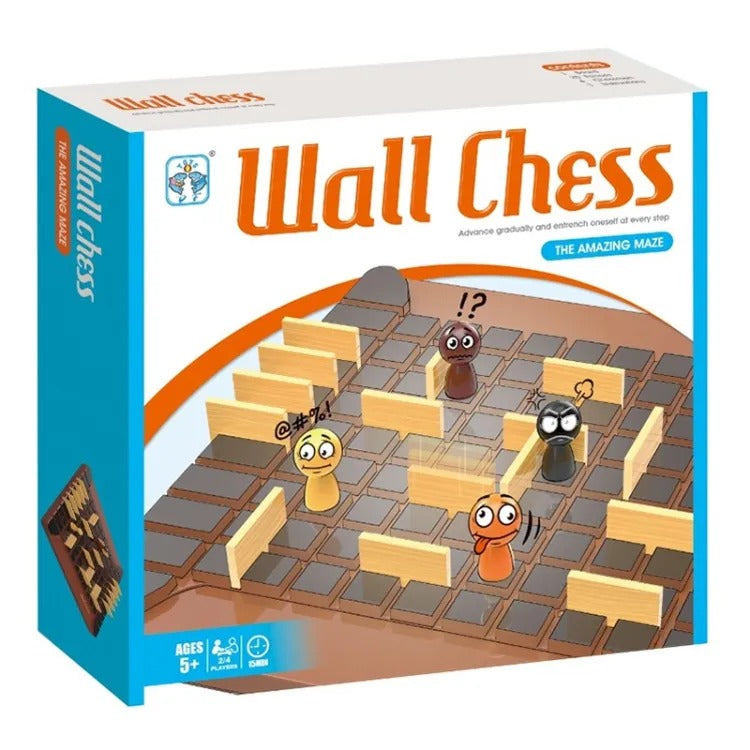 Wall Chess Strategy Family Board Game - 097 - Default Title - Odeez | Educational Toys Pakistan 