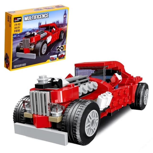Decool Vintage Car 20 Model 31010 - 278 Pieces - Default Title - Odeez | Educational Toys Pakistan 