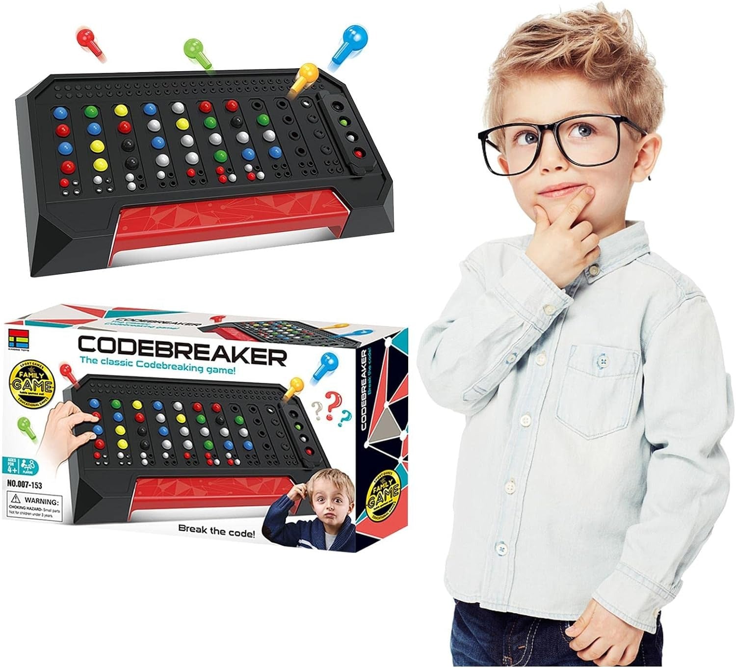 Medium Codebreaker the Classic Mastermind Game - 153 - Default Title - Odeez | Educational Toys Pakistan 
