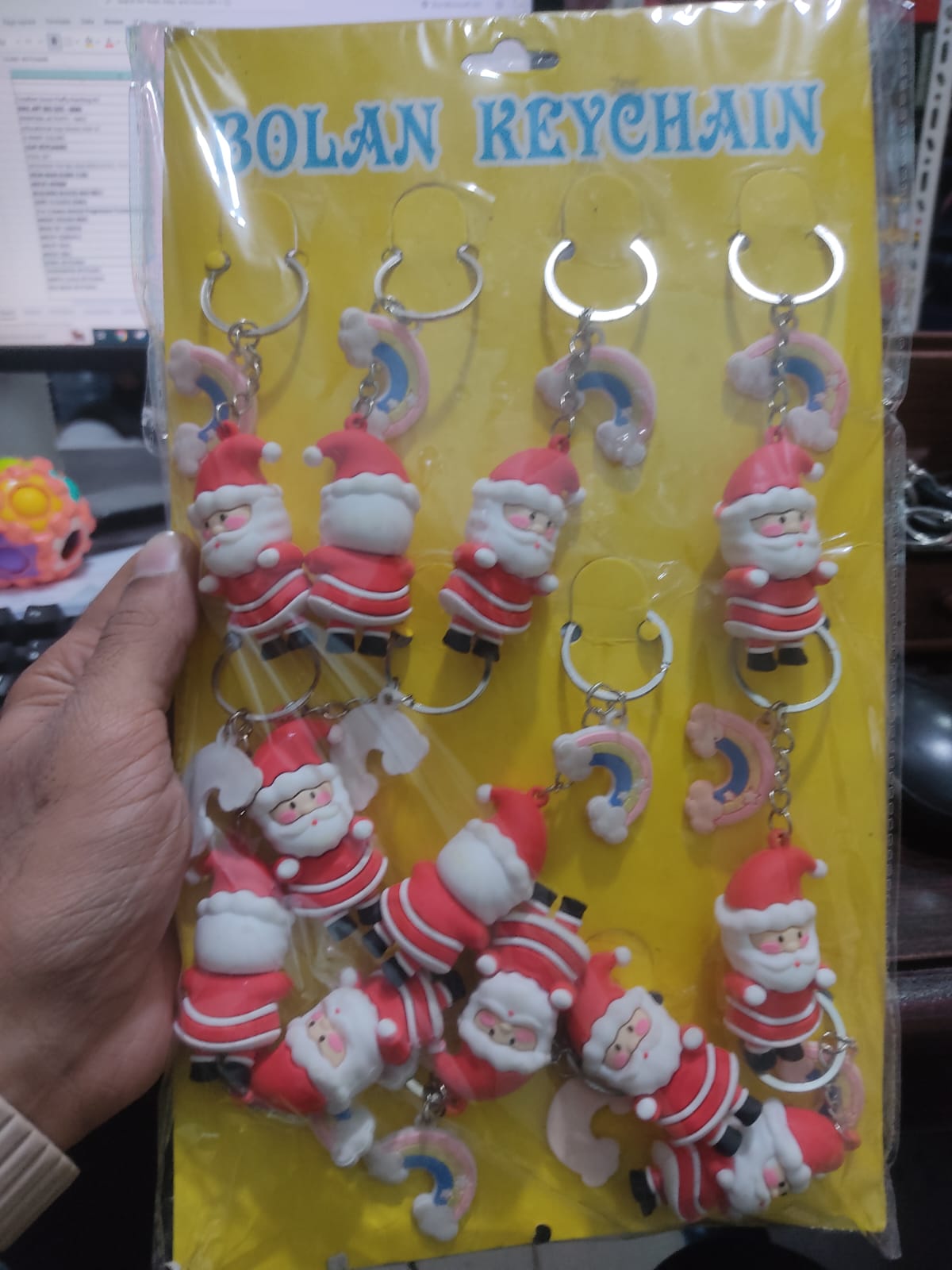 Santa Claus Keychain - Default Title - Odeez | Educational Toys Pakistan 