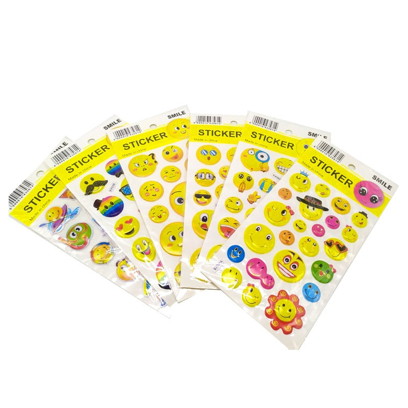 Smile Sticker Sheet Random Design - 887 - Default Title - Odeez | Educational Toys Pakistan 