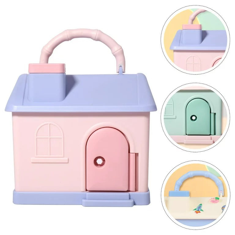 Cartoon Money Saving Bank House - 268 - Default Title - Odeez | Educational Toys Pakistan 