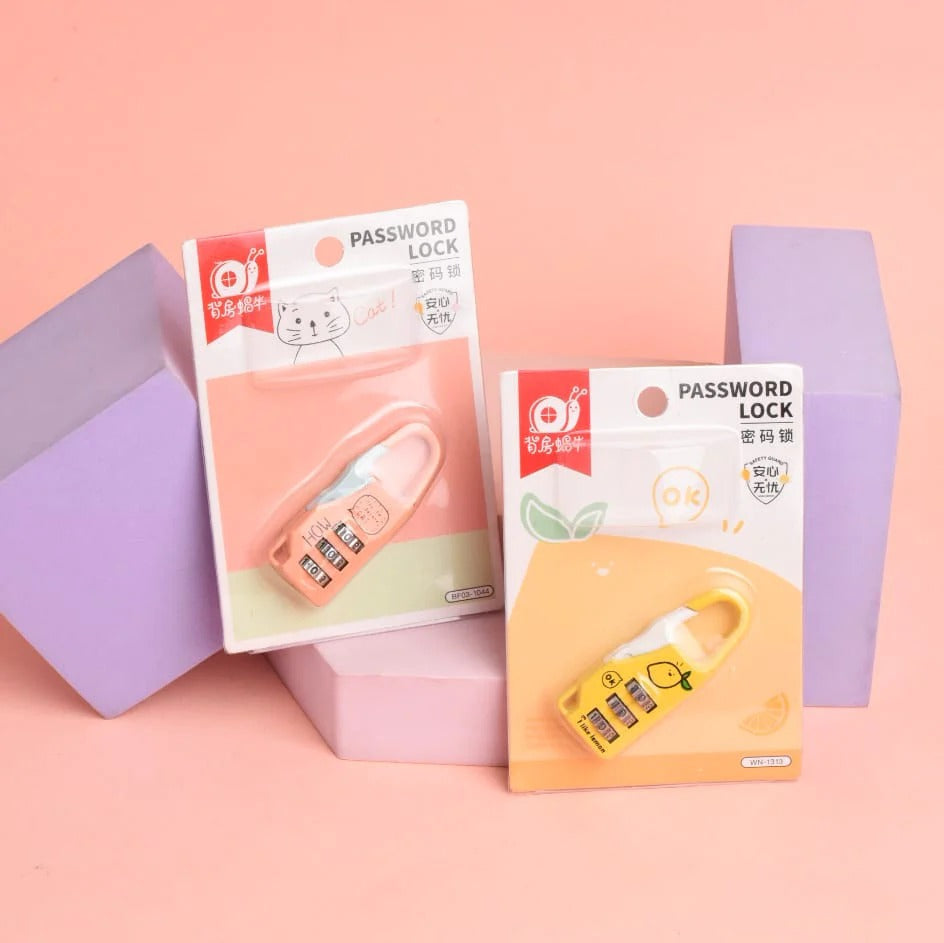 Animals & Fruits Secret Password Lock - 347 - Default Title - Odeez | Educational Toys Pakistan 