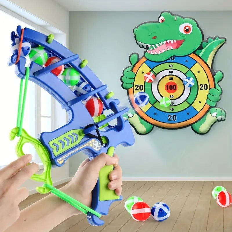 Bow And Arrow Dinosaur Dart Sticky Target Shooting - 900 - Default Title - Odeez | Educational Toys Pakistan 