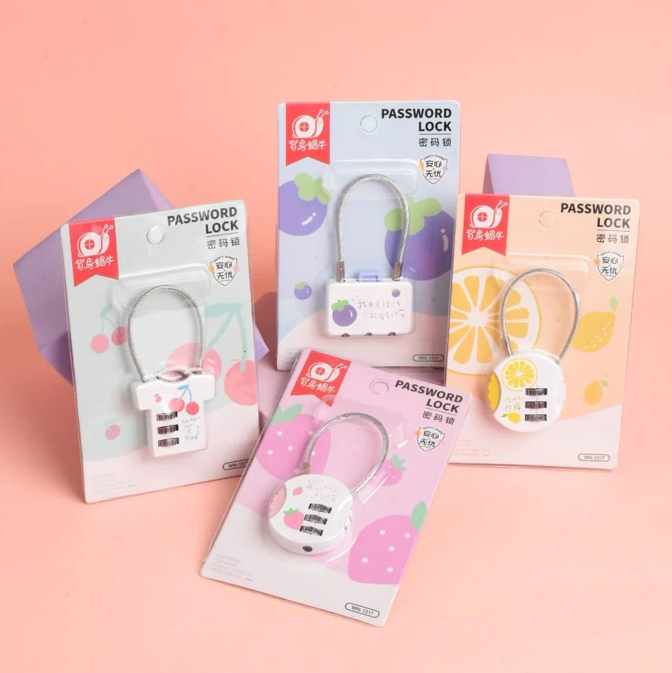 Fruits Style Secret Password Lock - 317 - Default Title - Odeez | Educational Toys Pakistan 