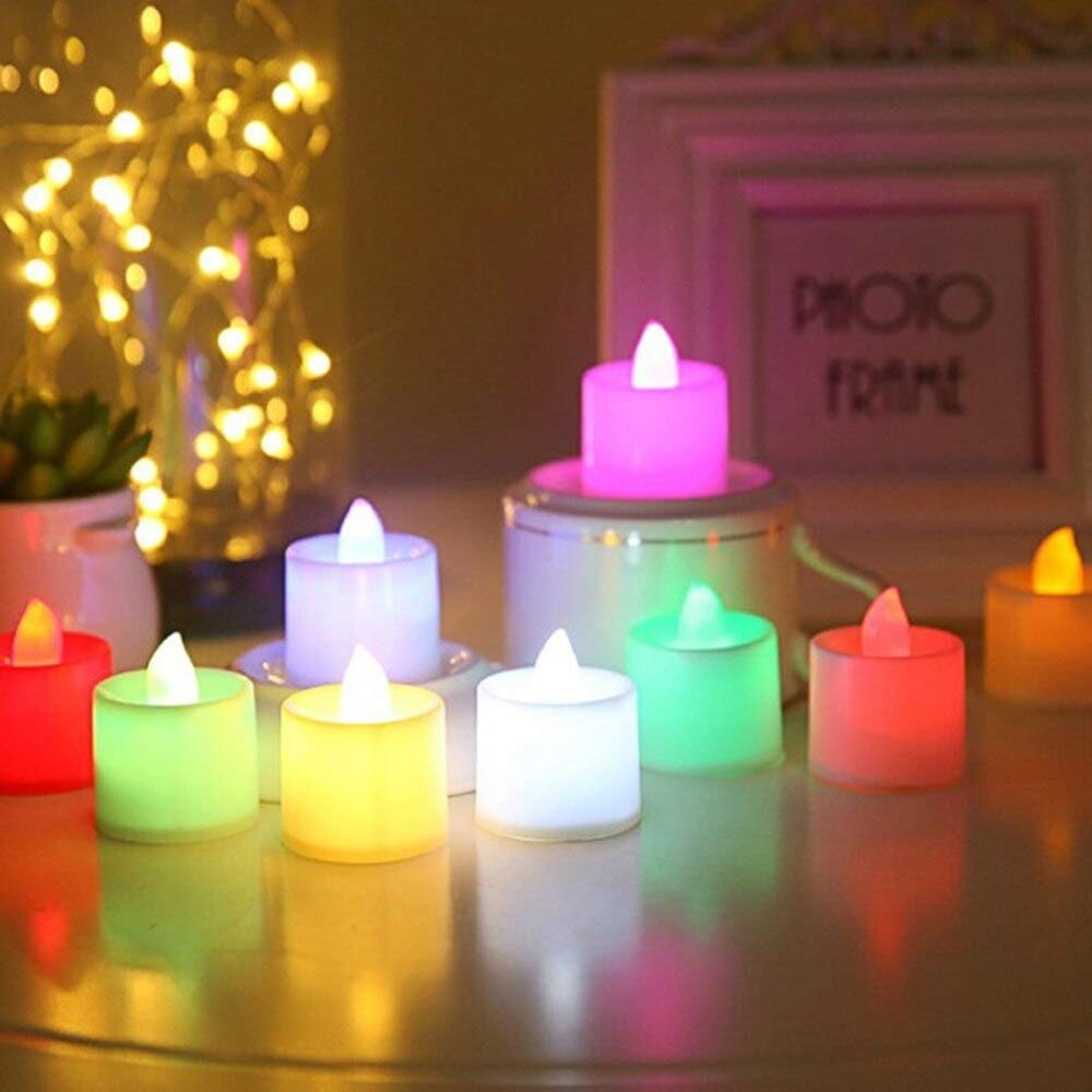 Light Candle Room Decorate Color Changing - 1 piece - Default Title - Odeez | Educational Toys Pakistan 