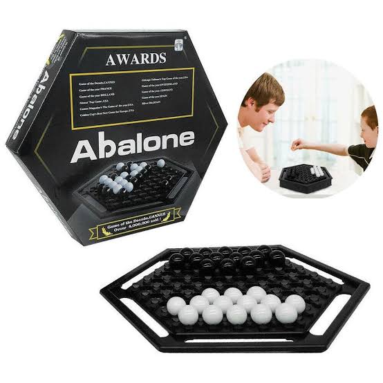 Abalone Marble Strategy Family Board Game - 039 - Default Title - Odeez | Educational Toys Pakistan 