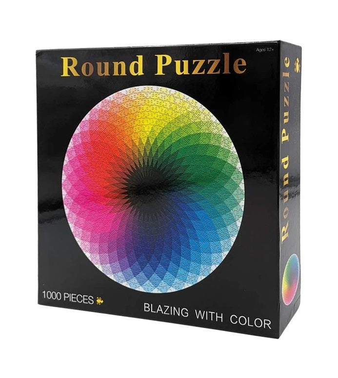 Rainbow Round Puzzle 1000 Piece - Default Title - Odeez | Educational Toys Pakistan 