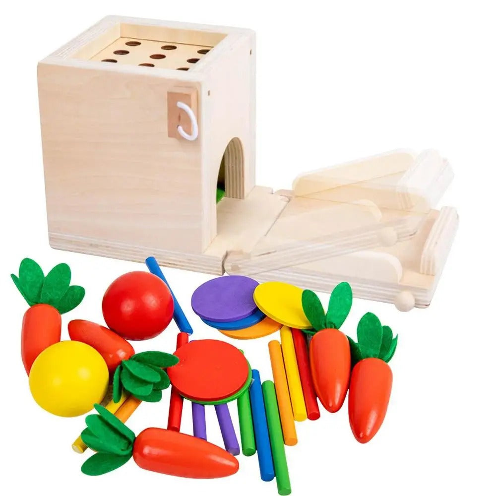 6in1 Montessori Early Education Intelligence Multi-functional Box - Default Title - Odeez | Educational Toys Pakistan 