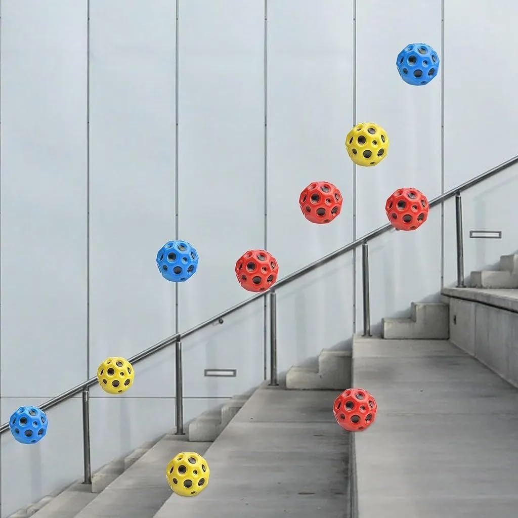 High Bounce Moon Anti Stress Ball Medium - 856 - Default Title - Odeez | Educational Toys Pakistan 