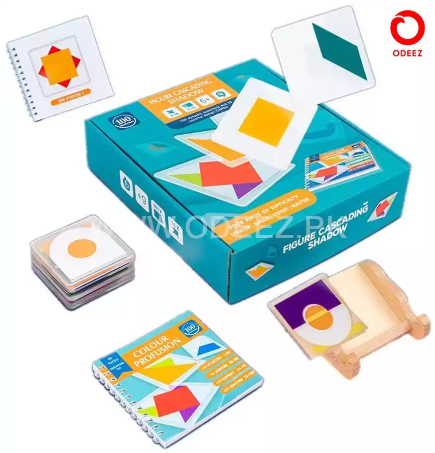 100 Challenge Color Code Pattern Puzzle - Default Title - Odeez | Educational Toys Pakistan 