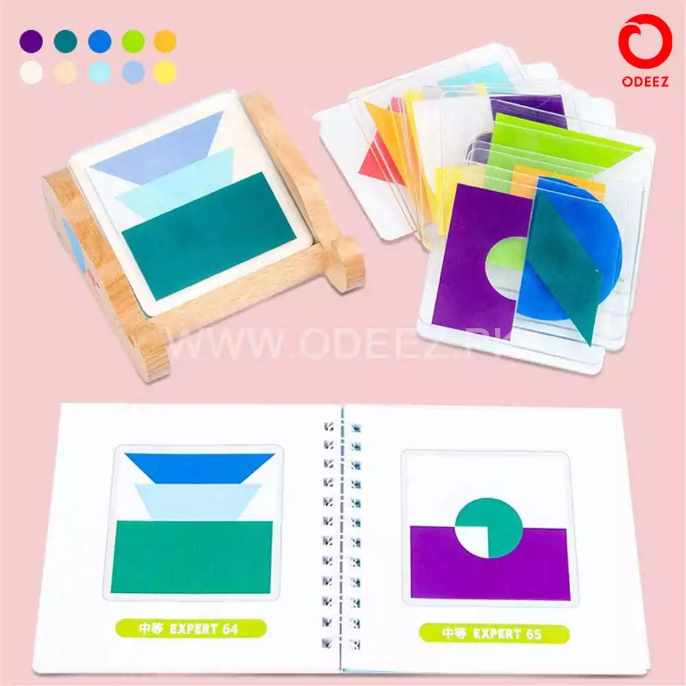 100 Challenge Color Code Pattern Puzzle - Default Title - Odeez | Educational Toys Pakistan 