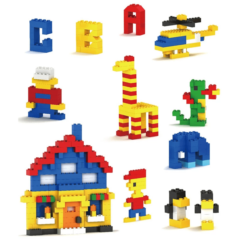 1000 Small Pcs Blocks Compatible With All Major Brands - Default Title - Odeez | Educational Toys Pakistan 