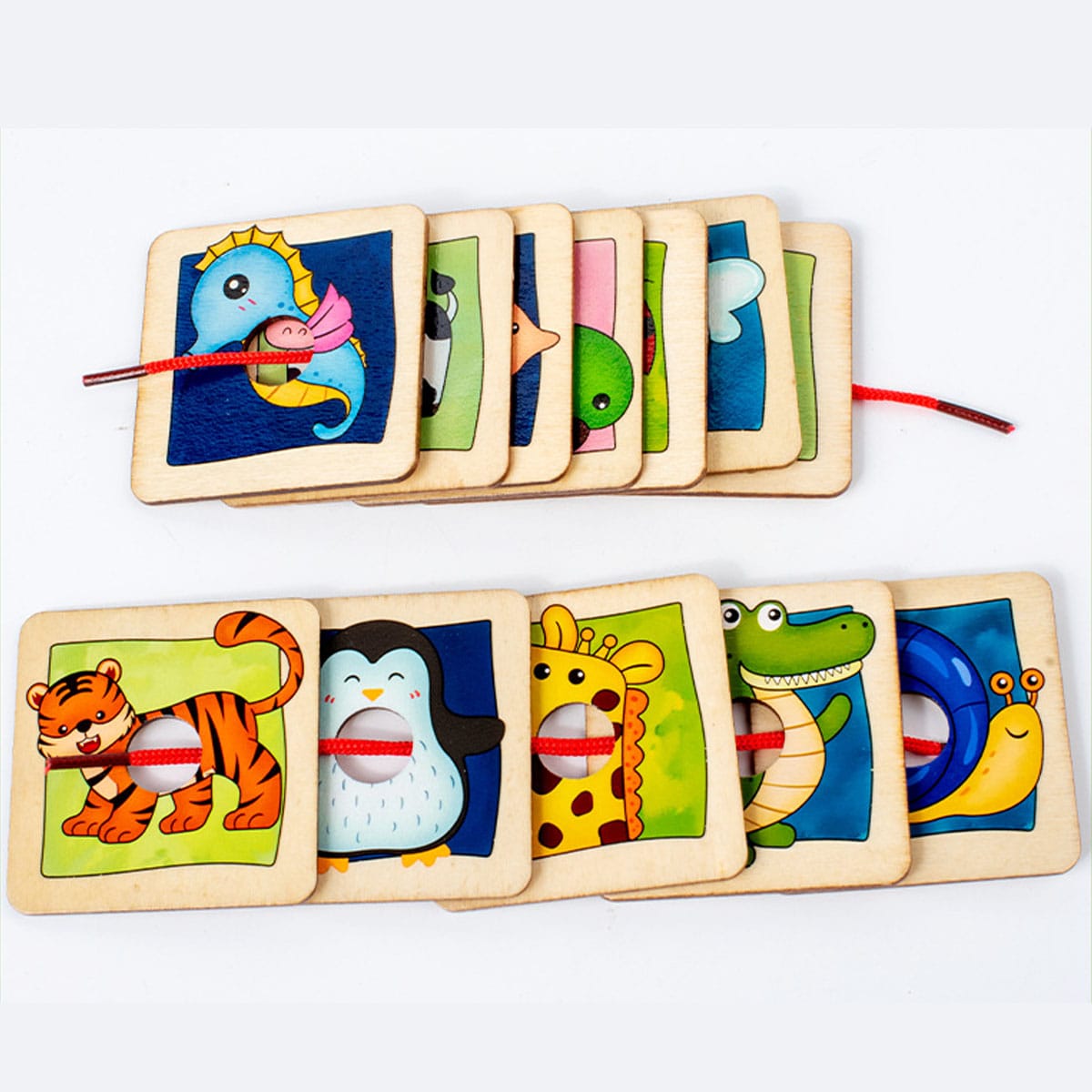 Matching Find the Shadow Animal Jigsaw Activity - 848 - Default Title - Odeez | Educational Toys Pakistan 